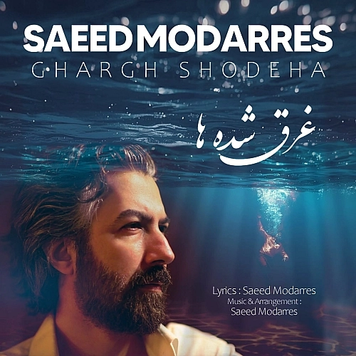 Cover artwork for Ghargh Shodeha by Saeed Modarres